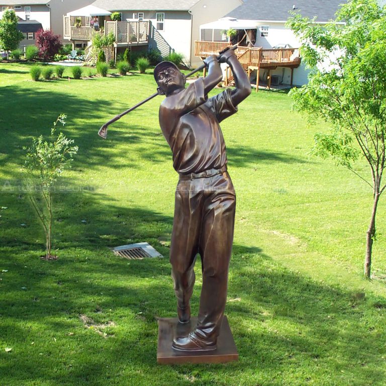 Outdoor Garden Golf Statues