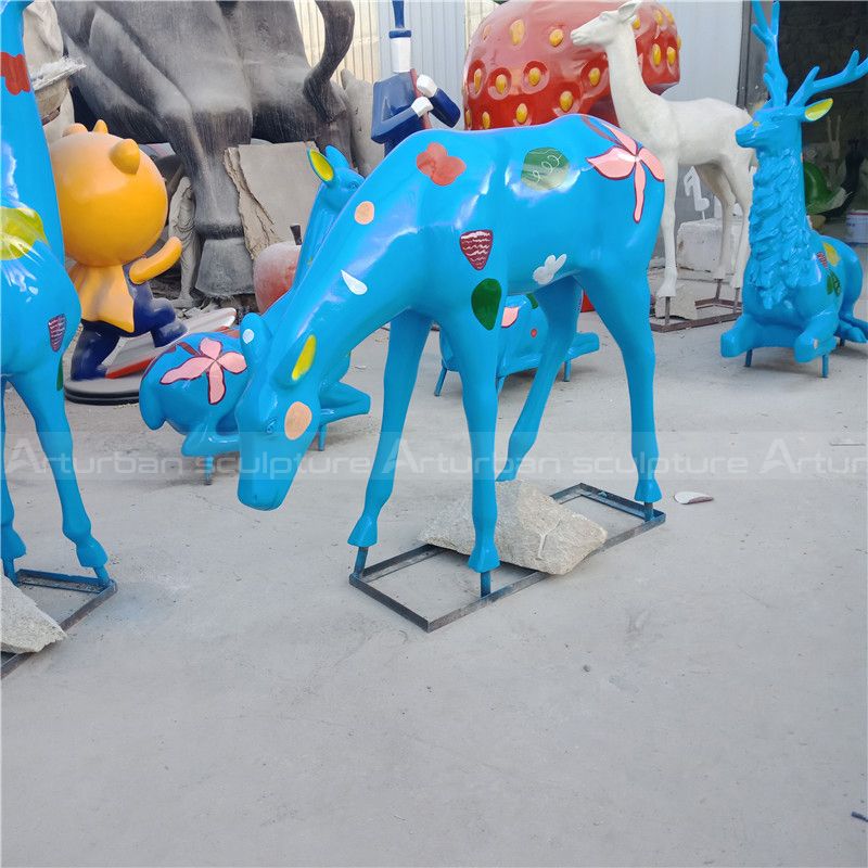 Life Size Resin Deer Statues