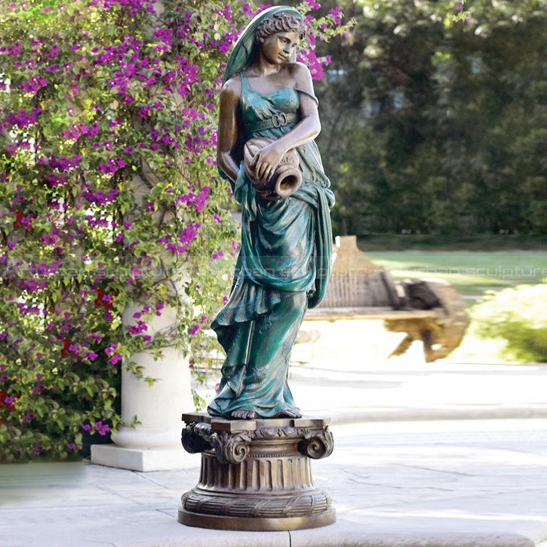 lady pouring water fountain Archives - Arturban Sculpture