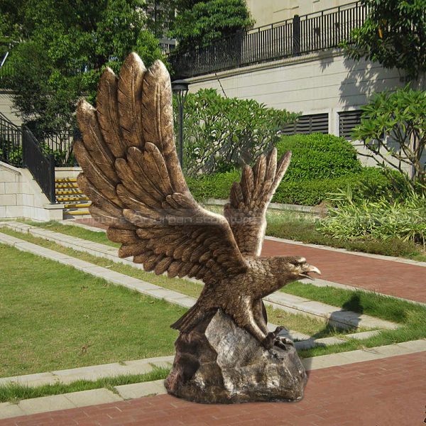 Bronze Eagle Statue for Sale