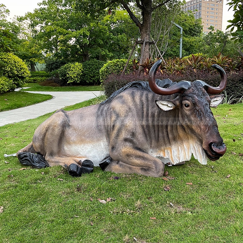 wildebeest sculpture