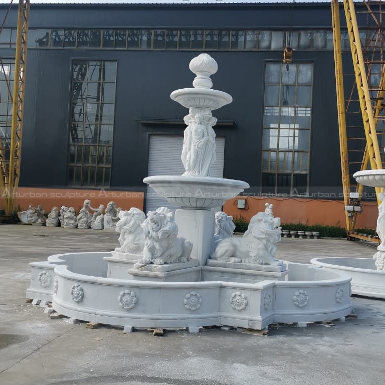 marble fountain for garden