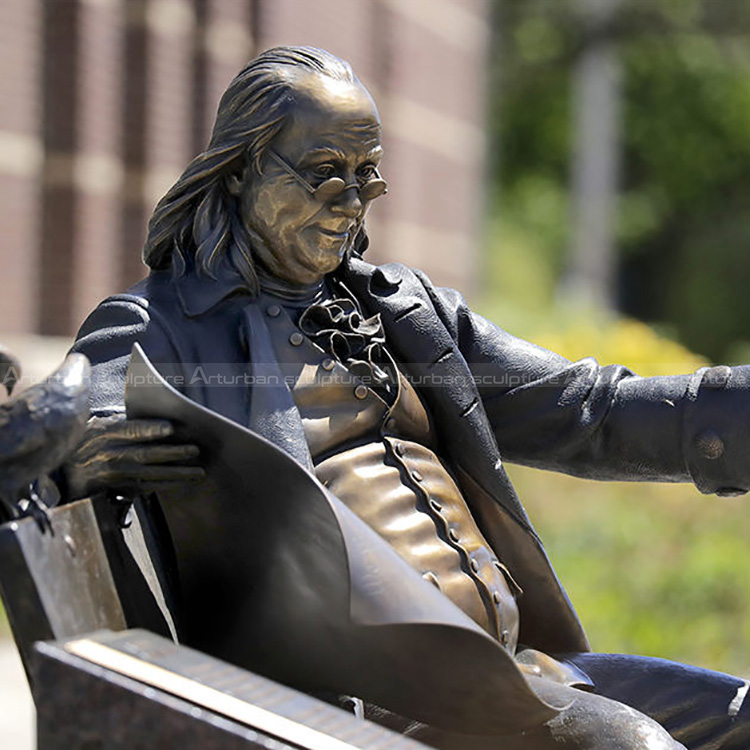 benjamin franklin sculpture