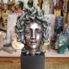 medusa bust sculpture