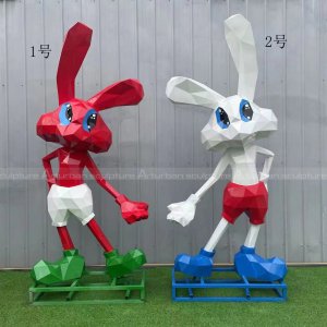 bunny statuary