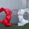 bunny statuary