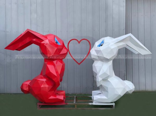 bunny statuary