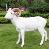 fiberglass sheep statue