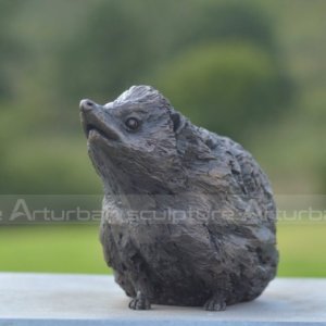 Metal Hedgehog Sculpture
