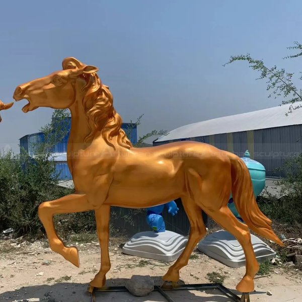 fibreglass horse statue