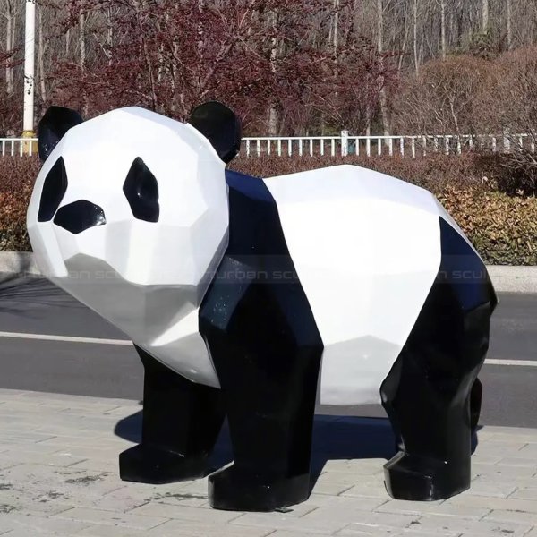 large panda statue