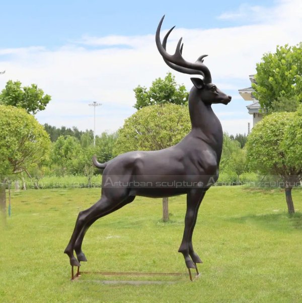 Full Size Deer Statue