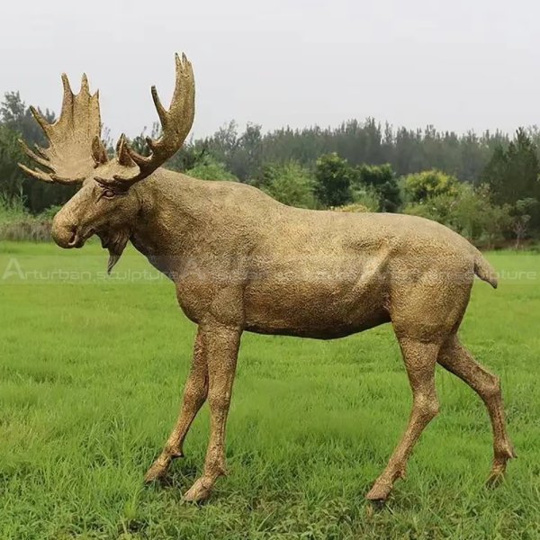 large decorative deer