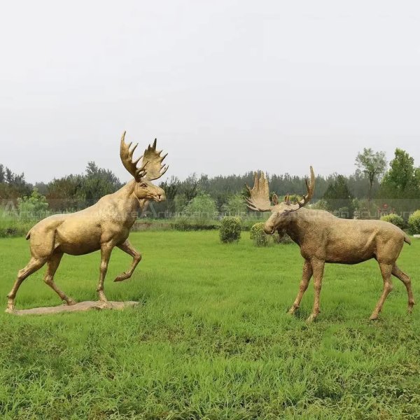 large decorative deer