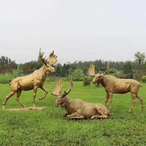 large decorative deer