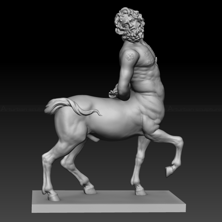 Half Man Half Horse Statue