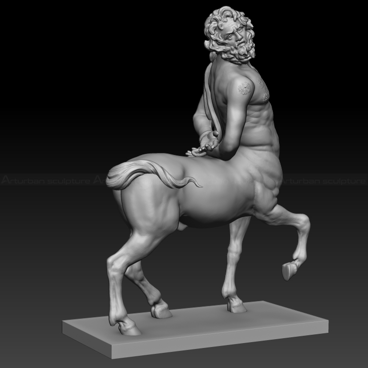 Half Man Half Horse Statue