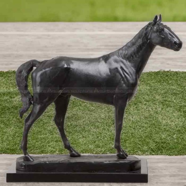 bronze thoroughbred sculpture