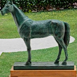 bronze thoroughbred sculpture