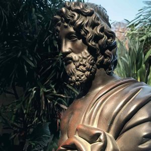 Bronze Asclepius Statue