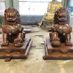Chinese Foo Dog Sculpture