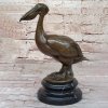 Metal Pelican Statue