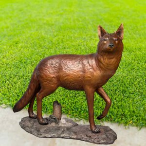 Red Fox Sculpture