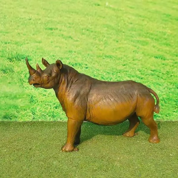 Three Rhinos Statue