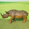 Rhinos Statue