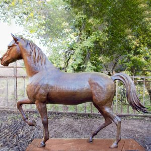 Walking Horse Statue