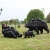 Black Bear Garden Statues