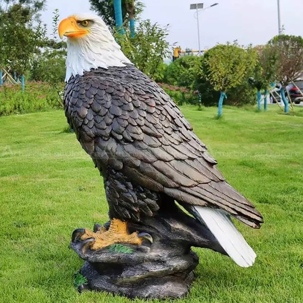 Outdoor Bald Eagle Statue