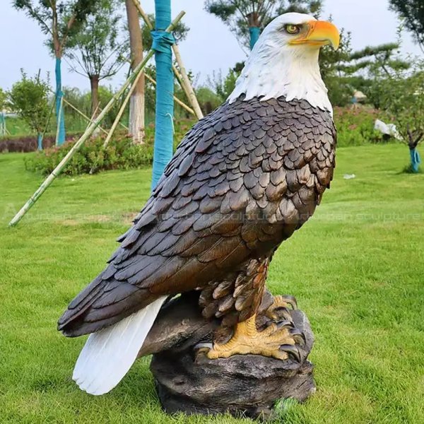 Outdoor Bald Eagle Statue