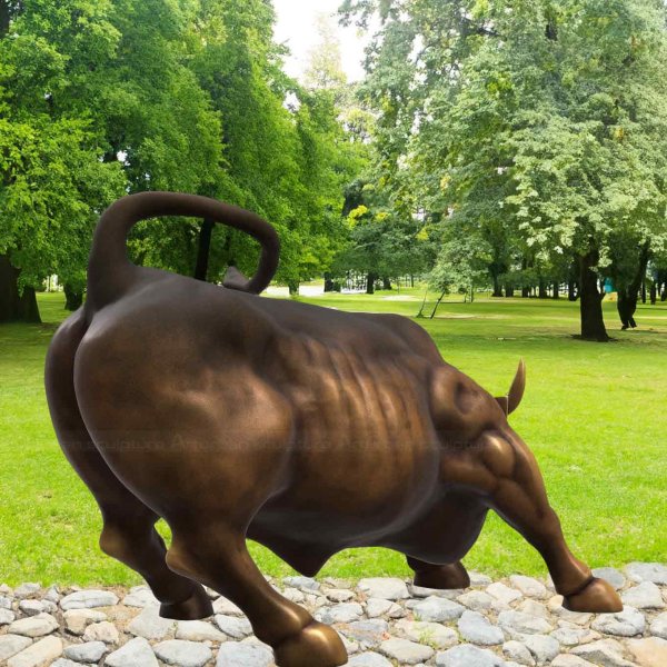 bull near wall street