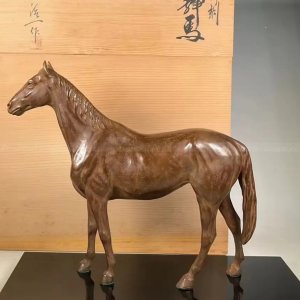 bronze horse ornament