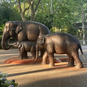 asian elephant sculpture