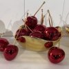 large red cherry ornament