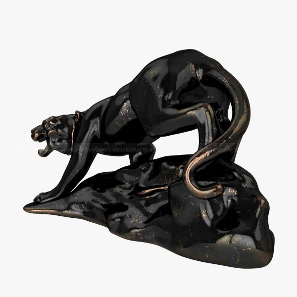 Black Panther Animal Statue