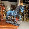 Blue Horse Statue