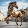 Bronze Galloping Horse