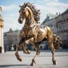 Bronze Galloping Horse