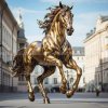 Bronze Galloping Horse