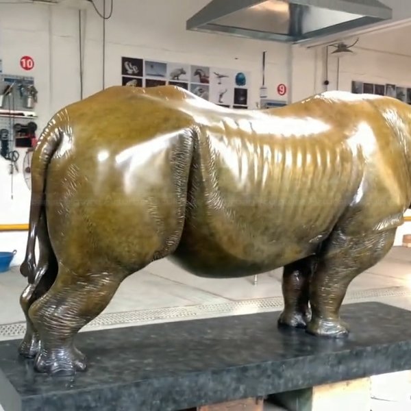 Bronze Rhino