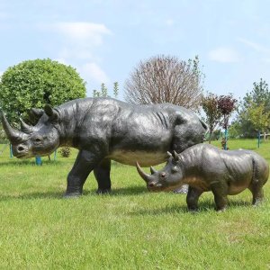 Bronze Rhinoceros