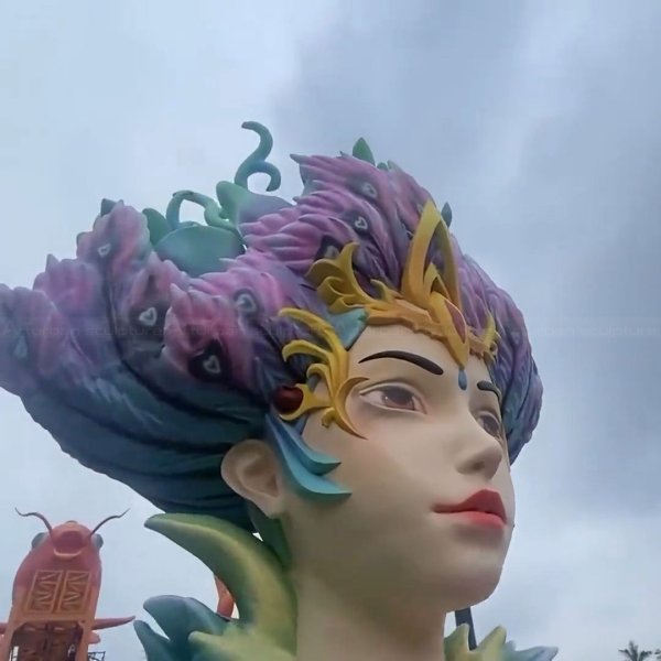 Female Head Statue