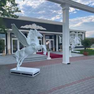 Horse With Wings Statue