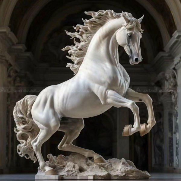 White Horse Statue