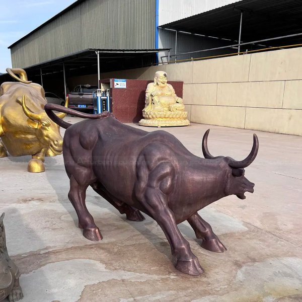 Raging Bull Sculpture