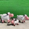 Resin Sheep Garden Ornament