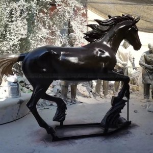 The Black Stallion Statue